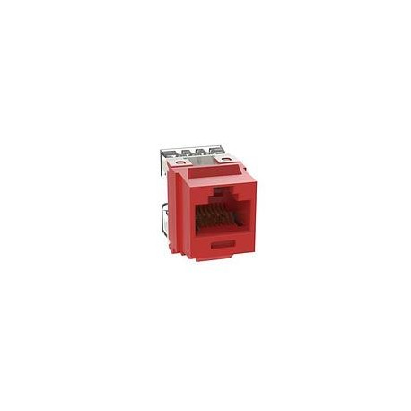 NETKEY Módulo de conector punchdown, NK Cat 5e, Rojo - NKP5E88MRD