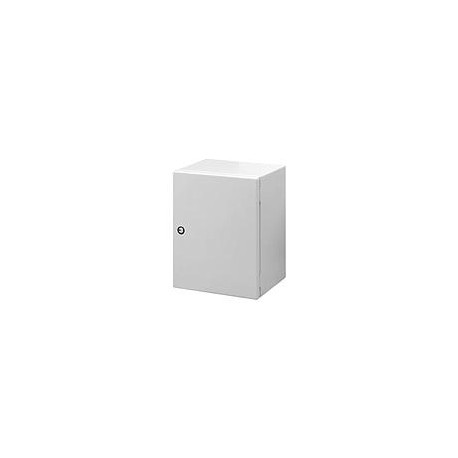 HOFFMAN Gabinete pequeño de montaje en pared, Exteriores, Serie GL66, Acero, Gris - MHC250200150