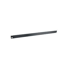 Panel de rack ciego, Legrand AV, MIDDLE ATLANTIC, Serie BR, 1 RU, aluminio, negro - BL1