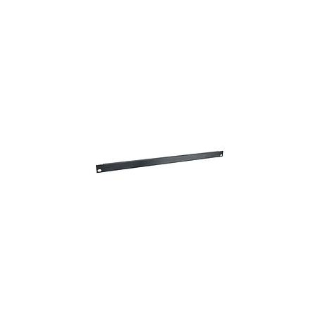 Panel de rack ciego, Legrand AV, MIDDLE ATLANTIC, Serie BR, 1 RU, aluminio, negro - BL1