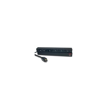 PDU para rack APC, básica, 1 U, 20 A, 120 V, (10) 5-20 L5-20P - AP9564