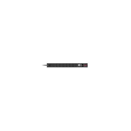 PDU para rack conmutada APC, 1 U, 15A, 100/120V, (8) 5-15 - AP7900B