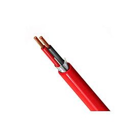 Cable de alarma contra incendios Belden, Riser-FPLR 2 16 PP FS FRPVC rojo - 5220FL 0021000