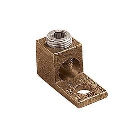 COPPER MECHANICAL LUG, 1 HOLE, STRAIGHT