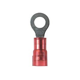 Ring Terminal, nylon insulated, 22 - 18