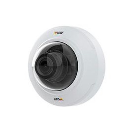 Cámara IP tipo domo Axis M4216-V, 4MP, 2304x1728, IR hasta 15m, IK08, WDR - 02112-001