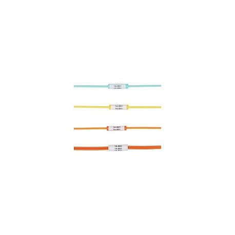 Orange cable identification sleeve for 3