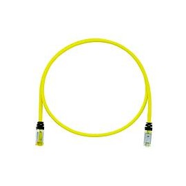 Copper Patch Cord, Cat 5e, Yellow UTP Ca