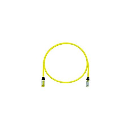 Copper Patch Cord, Cat 5e, Yellow UTP Ca