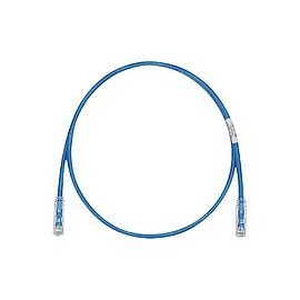 PANDUIT Cable de conexión UTP, Categoría 6, Rendimiento mejorado, 24 AWG, Azul - UTPSP5BUY