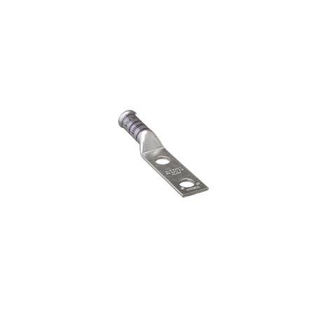 Copper Compression Lug, 2 Hole, 3/0 AWG,