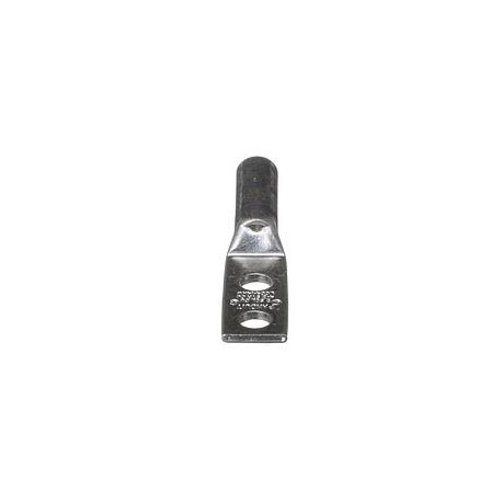 Copper Compression Lug, 2 Hole, 4 - 3