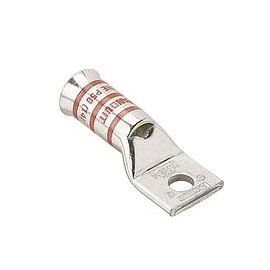 Copper Compression Lug, 1 Hole, 3/0 AWG,