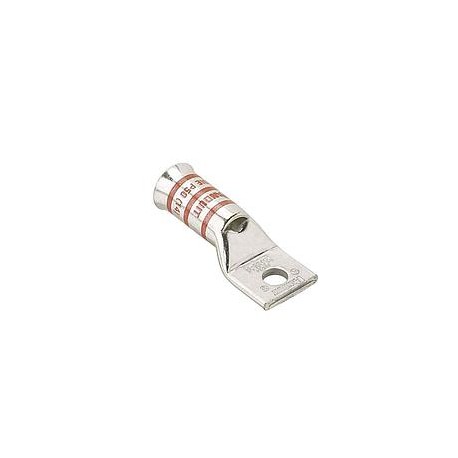 Copper Compression Lug, 1 Hole, 3/0 AWG,