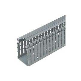 Conducto de cableado base Panduct, 2" x 4" x 6', gris claro - HN3X4LG6