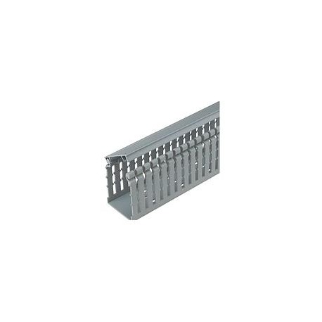 Conducto de cableado base Panduct, 2" x 4" x 6', gris claro - HN3X4LG6