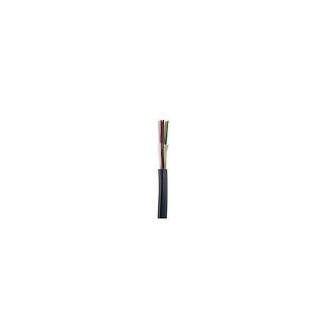 Cable de fibra Panduit, interior/exterior, 24 fibras, OM4, conductor vertical, 900um - FOKRZ24