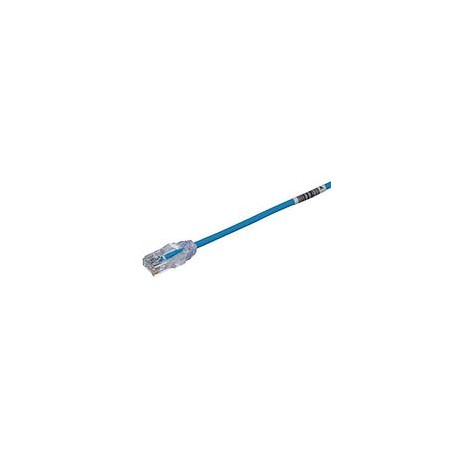 PANDUIT Cable de conexion UTP, Categoría 6 mejorado, 28 AWG, Azul - UTP28SP10BU