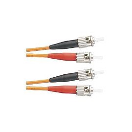 ST-ST 62.5µm mm Dupl Patch Cord 10m