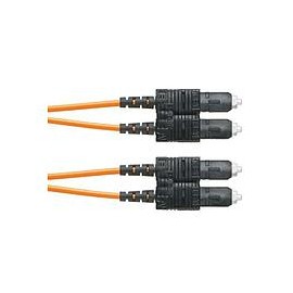 OM1 2 FIBER PATCHCORD 1.6MM RISER JACKET DUPLEX KEYED LC