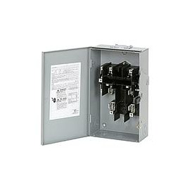 60A/2P GD Fusible Safety Switch w/Neut 240V Nema 3R