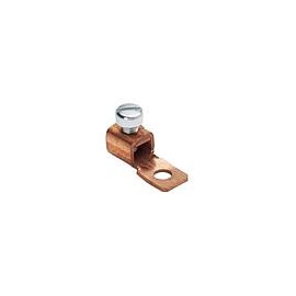 Copper Mechanical Lug, 1 Hole, 1 Barrel,