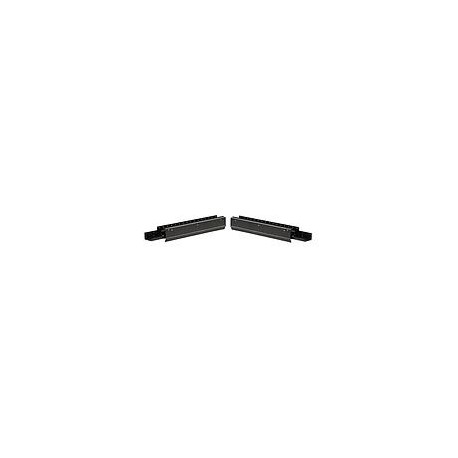 800mm Wall Beam Pair, Black