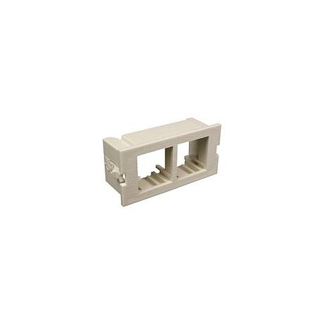 Modulo para 2 jacks 2A NordX/CDT - color blanco