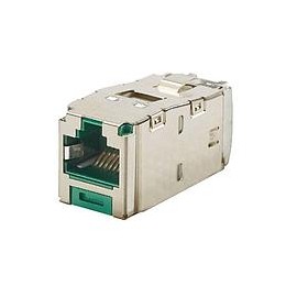 Mini-Com Module, Cat 6A, Shielded, 8 pos