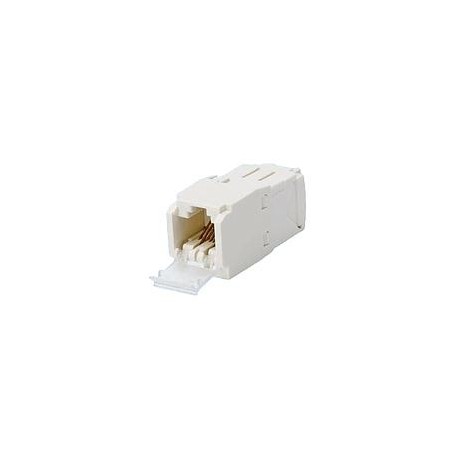 PANDUIT Módulo Conector Industrial, Categoría 5E, 8 Posiciones, 8 Cables, Negro - CJI5E88T