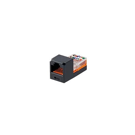 MiniJack modular Cat. 5e, Negro