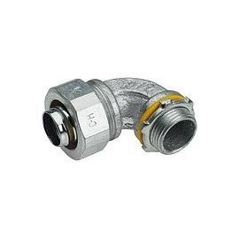 CONECTOR CURVO LIQUID- TIGHT EN ZINC DE 1"