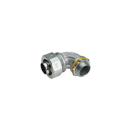 CONECTOR CURVO LIQUID- TIGHT EN ZINC DE 1"