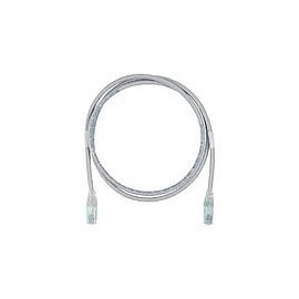 10GX PATCH CORD, BONDED-PAIR, 4-PAIR, 24 AWG SOLID, CMR, T568A/B-T568A/B, WHITE, 10 FT. (3.0 M).