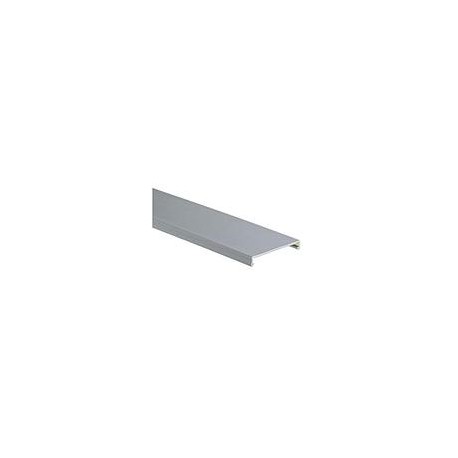 PANDUIT Panduct™ Cubierta de conducto a ras, 8.9 mm x 57.2 mm X 1.83 Metros de largo, Color Gris Claro - C2LG6-F