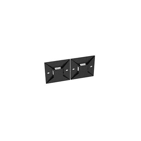 Cable Tie Mount, Hi Temp. Adh., 2"x2" (5