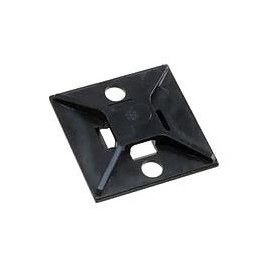 Cable Tie Mount, 6 Screw (M3), 1"x1" (2