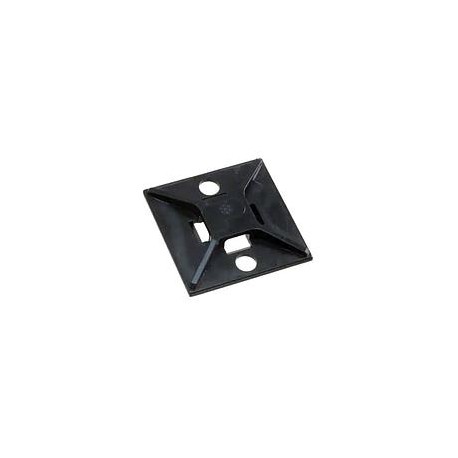 Cable Tie Mount, 6 Screw (M3), 1"x1" (2