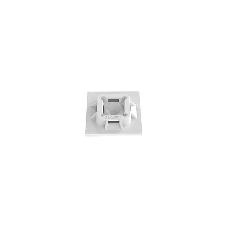 Cable Tie Mount, 6 Screw (M3), 1"x1" (2