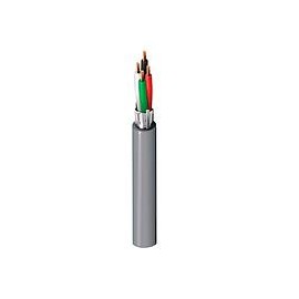 Cable de seguridad y sonido Belden,  Riser-CMR 18-4c, BC, blindado, CMR, gris - 5302FE 008500