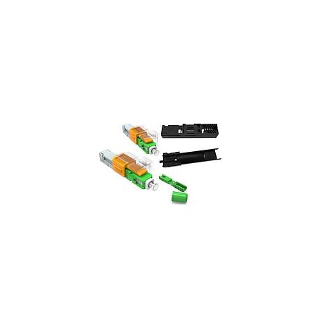 35400061 KIT CON 10 CONECTORES OPTICOS DE CAMPO SM SC-APC EZ! CONNECTOR PARA CABLE CIRCULAR 3MM