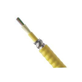 9um OS2 12 Fiber Indoor Armored Cable, R