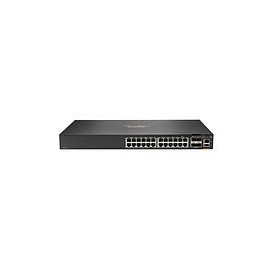 ARUBA6200FSwitch, 24 puertos, PoE+ 370 Watts, 4 puertos de Fibra SFP+ 1G/10G - JL725A