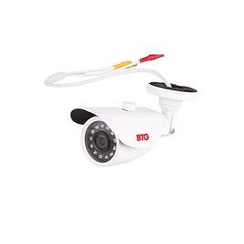 1080P AHD / TVI / CVI / Analog Bullet Camera, 1/3" CMOS, 3.6mm Fixed Lens, IR Up to 65 ft., Control Over Coax, OSD, 12VDC, Whit