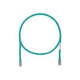 CORDON DE PARCHEO CAT 6, UTP CON CONECTORES MODULARES TX6 PLUS, 14 PIES, VERDE