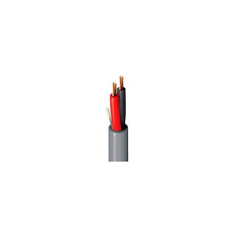 Cable de altavoz Belden, 2 conductores 12, PVC, CM, DIR BUR, gris - 1311A 0081000