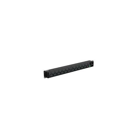 BASIC PDU, 20AMP, (12)C13, NEMA L6-20P-3