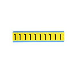 Number, Vinyl Cloth, '1', 1"H, 10/card,