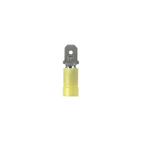 Male Disconnect, vinyl barrel insulated,