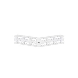 Mini Com 48 port Flush Mount Angled Patc